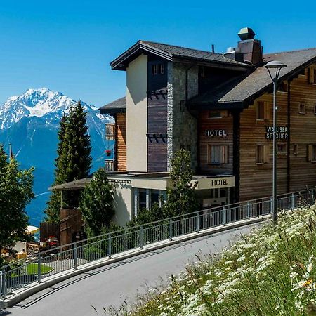 Swiss Chalet-Style Hotel Walliser Spycher Riederalp Exterior foto