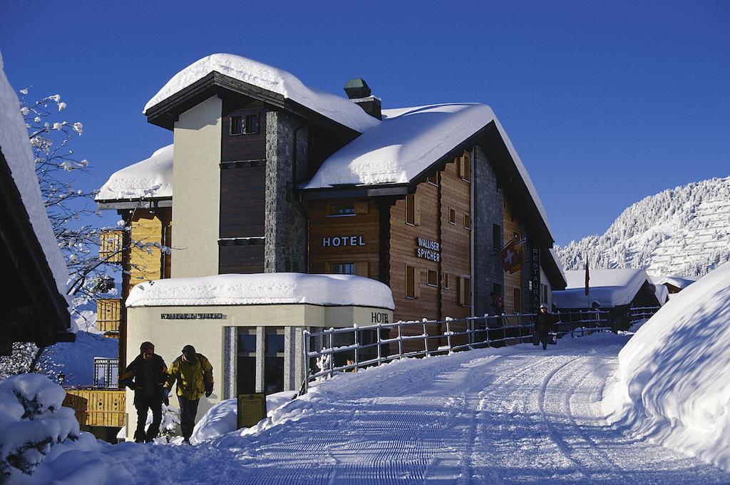 Swiss Chalet-Style Hotel Walliser Spycher Riederalp Exterior foto