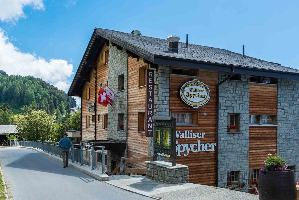 Swiss Chalet-Style Hotel Walliser Spycher Riederalp Exterior foto