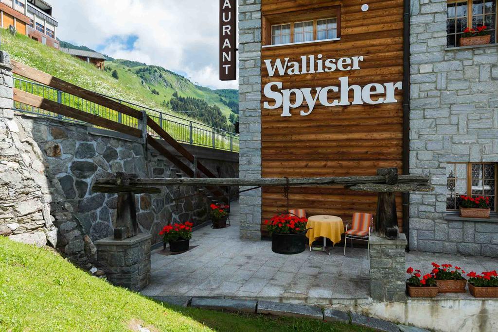 Swiss Chalet-Style Hotel Walliser Spycher Riederalp Exterior foto